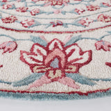 Safavieh Bellagio 5'-0" x 5'-0" Rug in Ivory / Red