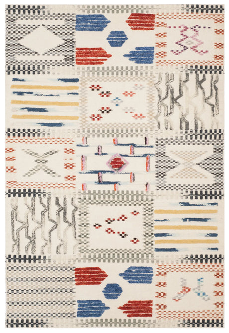 Safavieh Kilim 4'-0" x 6'-0" Rug in Ivory / Multi