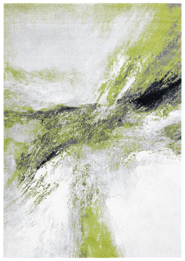 Safavieh Galaxy 4'-0" x 6'-0" Rug in Grey / Green