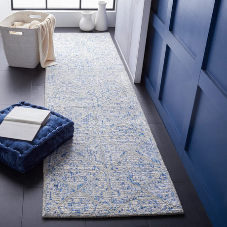 Safavieh Artistry 600 2'-3" x 9'-0" Rug in Blue / Natural