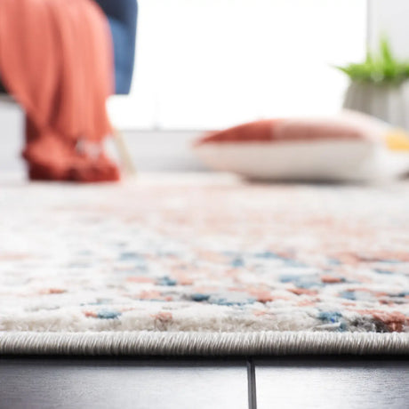 Safavieh Invista 4'-0" x 6'-0" Rug in Navy / Rust