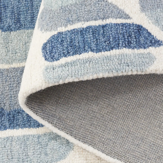 Safavieh Metro 2'-3" x 9'-0" Rug in Blue / Ivory