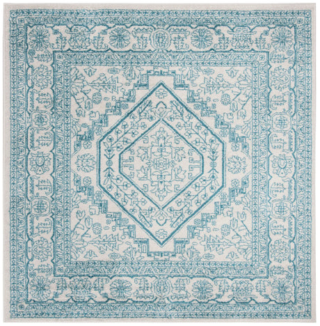 Safavieh Adirondack 6'-0" x 6'-0" Rug in Ivory / Teal