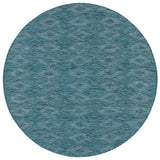 Safavieh Courtyard 6'-7" x 6'-7" Rug in Turquoise / Blue