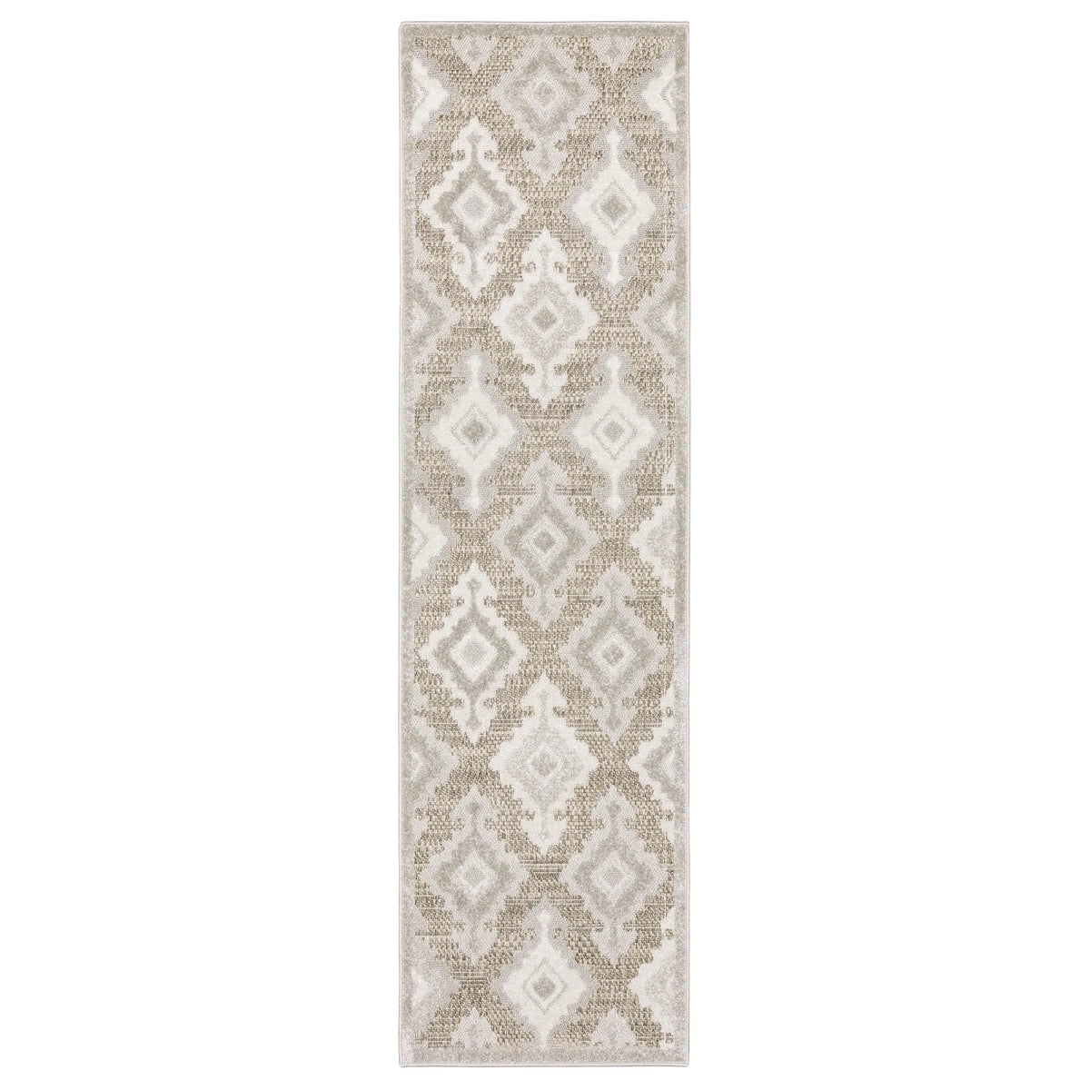 Oriental Weavers Sphinx Tangier Tan08 Beige/ Grey Rug - runner