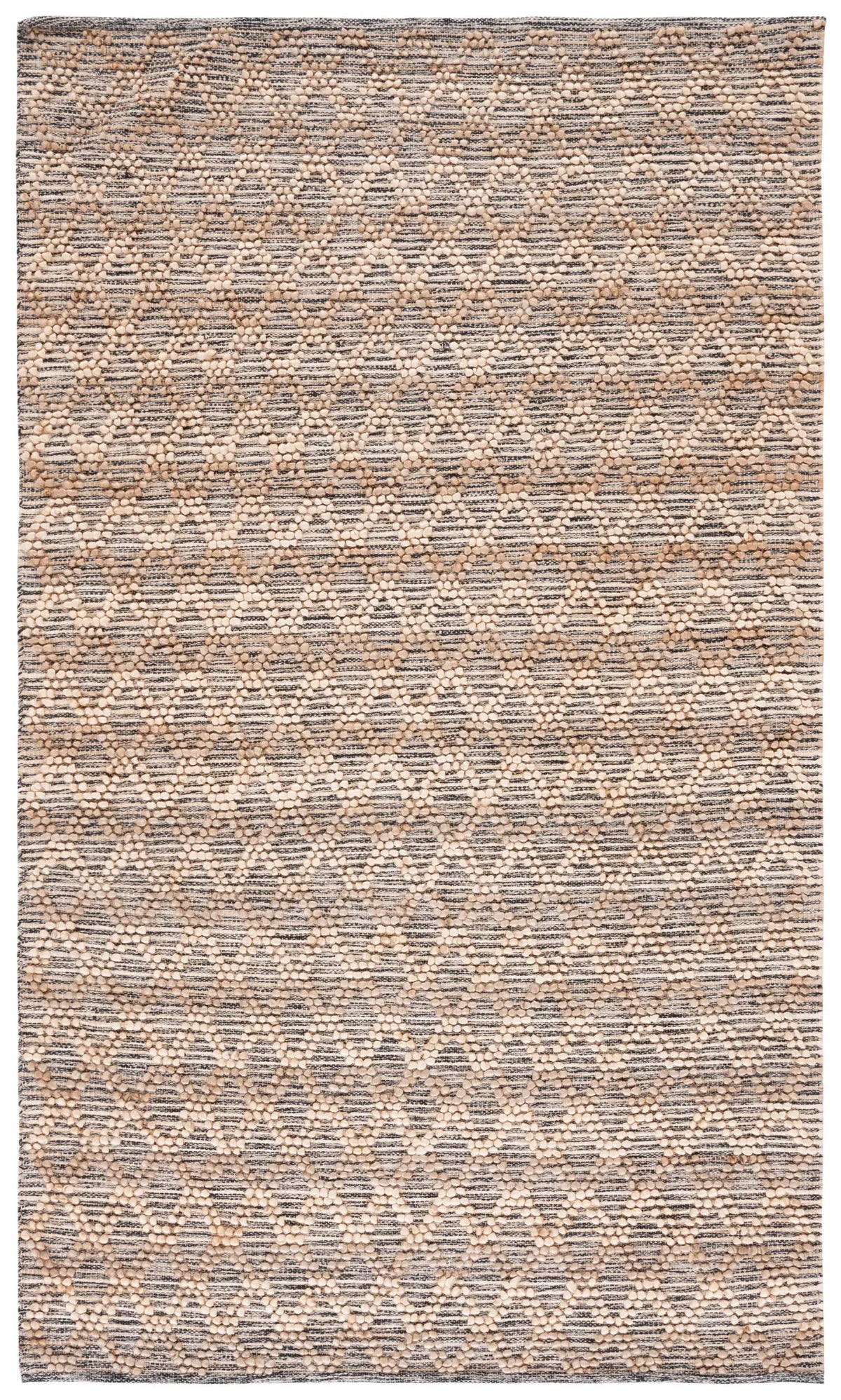Safavieh Natural Fiber 4'-0" x 6'-0" Rug in Natural / Black