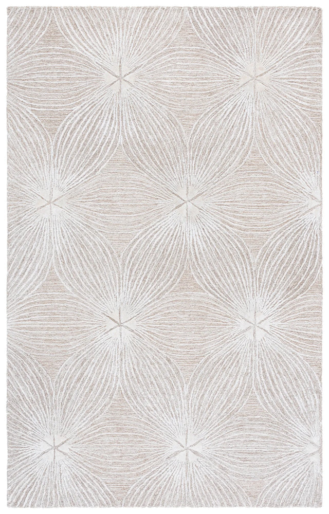Safavieh Glamour 4'-0" x 6'-0" Rug in Beige / Ivory