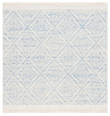 Safavieh Kilim 6'-0" x 6'-0" Rug in Blue / Ivory