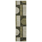 Oriental Weavers Sphinx Strada Str05 Green/ Beige Rugs - runner