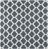 Safavieh Dhurries 7'-0" x 7'-0" Rug in Blue / Ivory