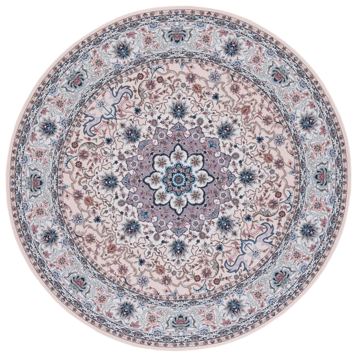 Safavieh Tucson 6'-0" x 6'-0" Rug in Beige / Green