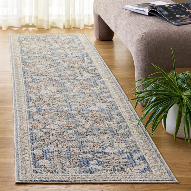Safavieh Grove 2'-2" x 8'-0" Rug in Blue / Ivory