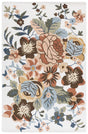 Safavieh Jardin 4'-0" x 6'-0" Rug in Ivory / Green