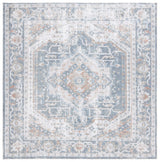 Safavieh Baltimore 6'-7" x 6'-7" Rug in Light Grey / Blue