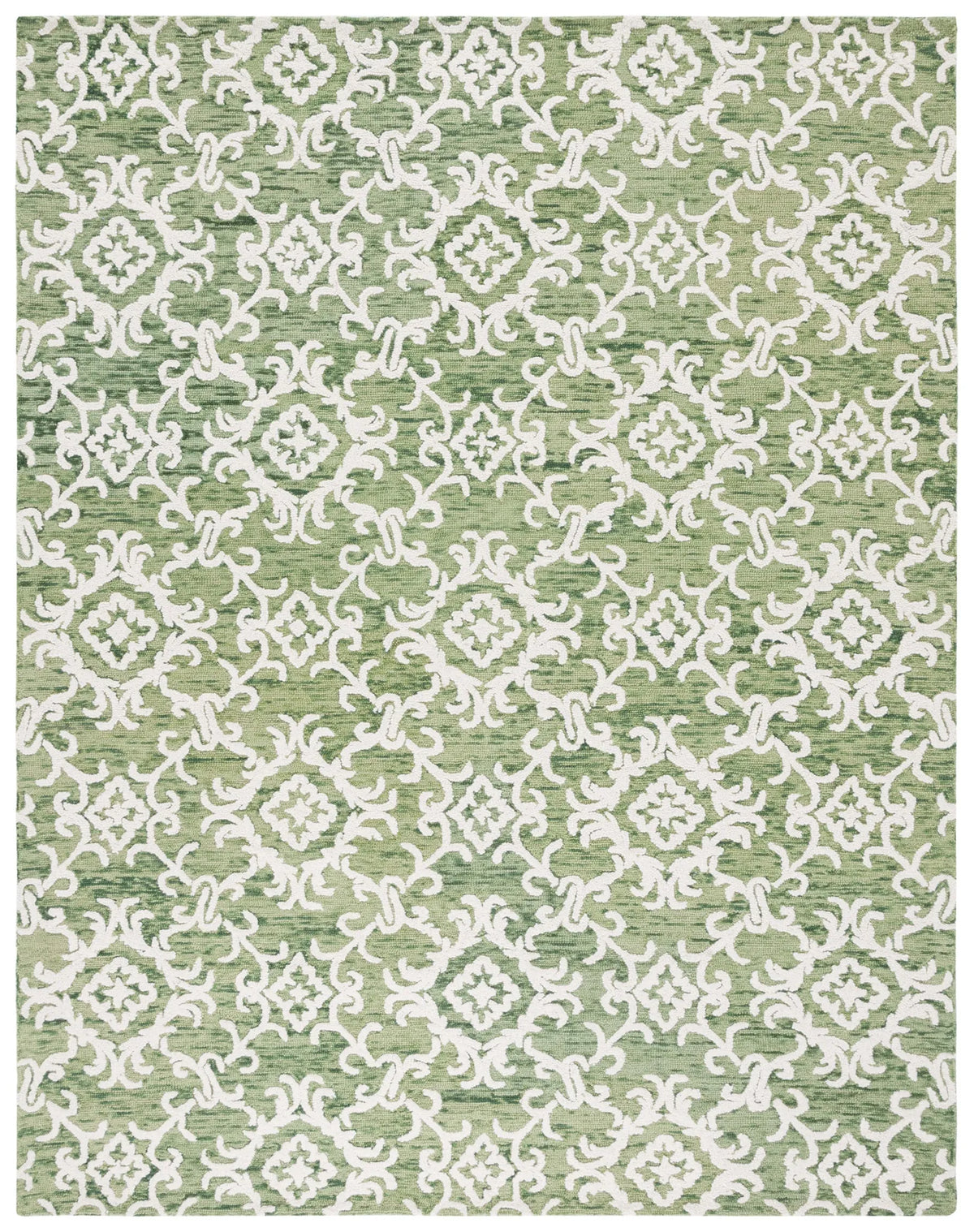 Safavieh Blossom 10'-0" x 14'-0" Rug in Green / Ivory