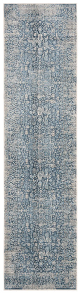 Safavieh Vintage Persian 2'-2" x 12'-0" Rug in Blue / Ivory