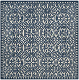 Safavieh Cambridge 6'-0" x 6'-0" Rug in Ivory / Navy