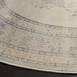 Safavieh Vintage 6'-0" x 6'-0" Rug in Light Blue / Cream