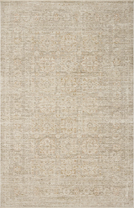 Loloi Elora ELR-03 Traditional Power Loomed Natural, Terracotta Rug - main flat