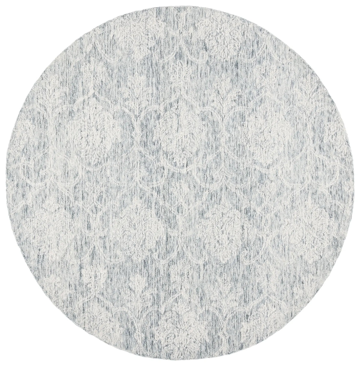 Safavieh Metro 6'-0" x 6'-0" Rug in Dark Grey / Ivory
