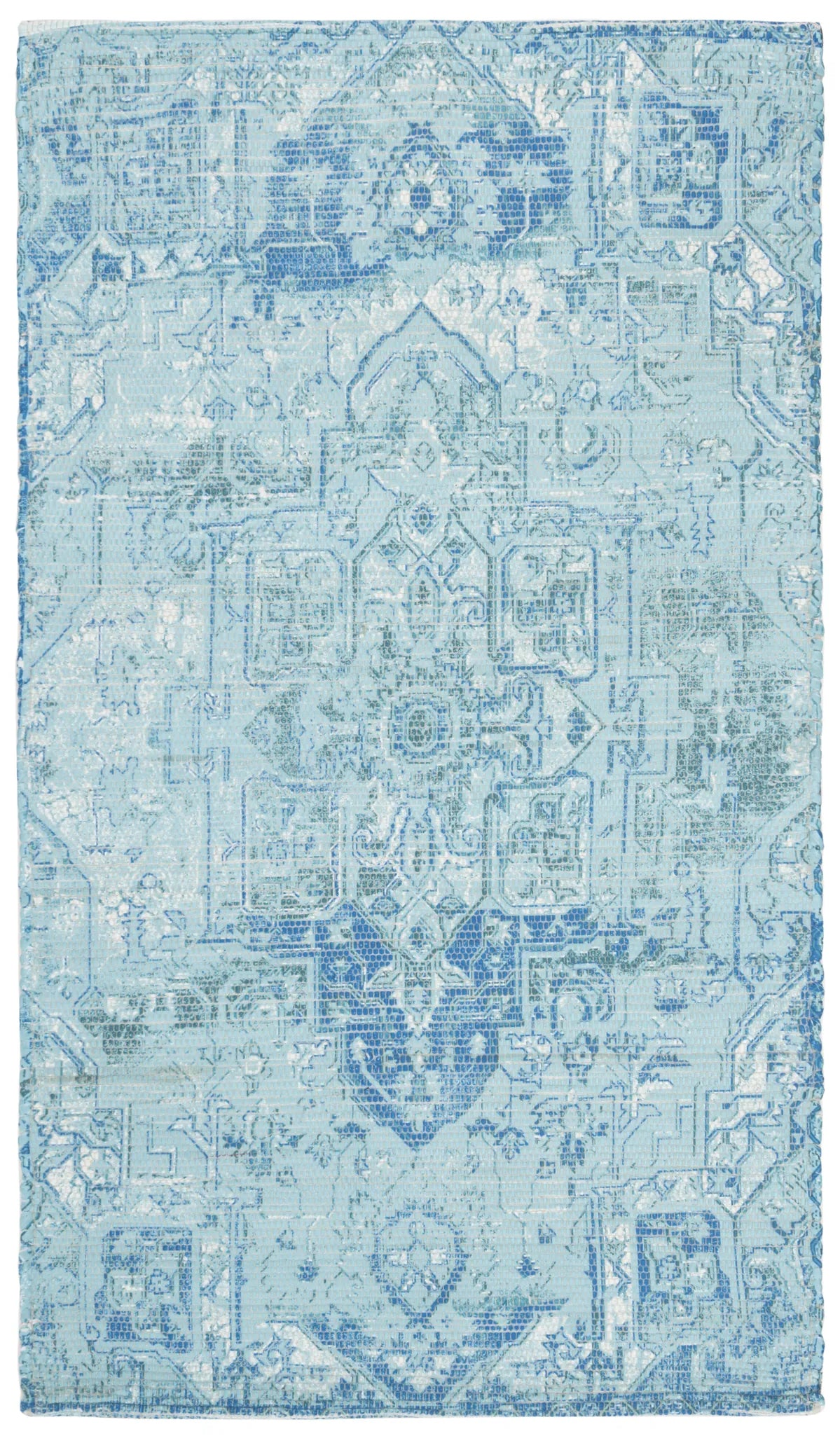 Safavieh Saffron 3'-0" x 5'-0" Rug in Aqua / Blue