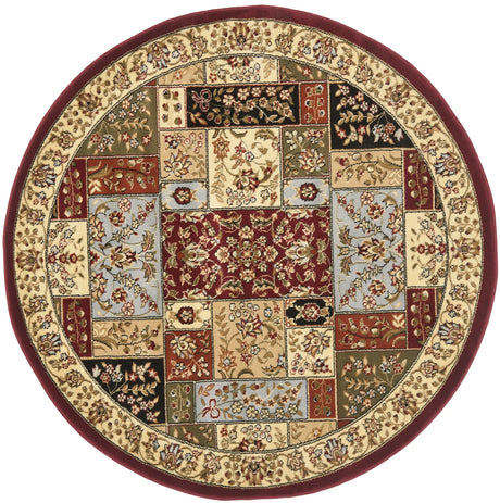Safavieh Lyndhurst 5'-3" x 5'-3" Rug in Multi / Ivory