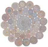 Safavieh Cape Cod 3'-0" x 3'-0" Rug in Blue / Yellow