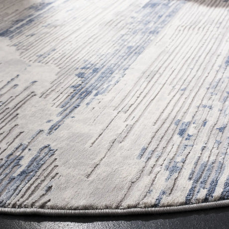 Safavieh Meadow 100 6'-7" x 6'-7" Rug in Grey / Ivory