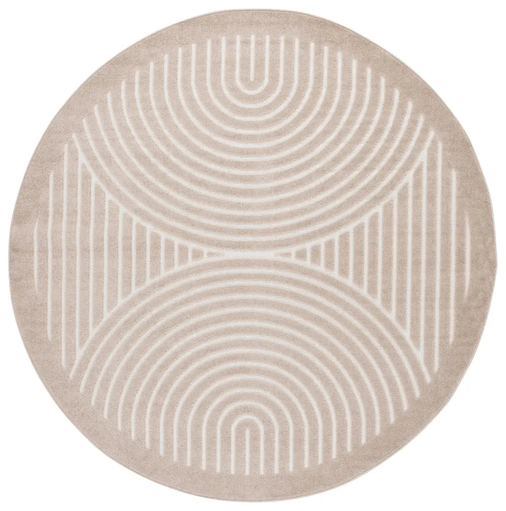 Safavieh Stella 6'-7" x 6'-7" Rug in Beige / Ivory