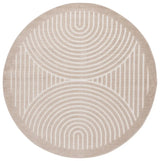 Safavieh Stella 6'-7" x 6'-7" Rug in Beige / Ivory