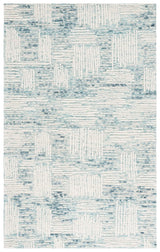 Safavieh Abstract 4'-0" x 6'-0" Rug in Blue / Ivory