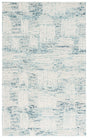 Safavieh Abstract 4'-0" x 6'-0" Rug in Blue / Ivory