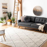 Safavieh Casablanca 8'-0" x 10'-0" Rug in Ivory / Black