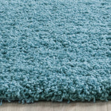 Safavieh Sgl-Laguna Shag 4'-0" x 6'-0" Rug in Turquoise