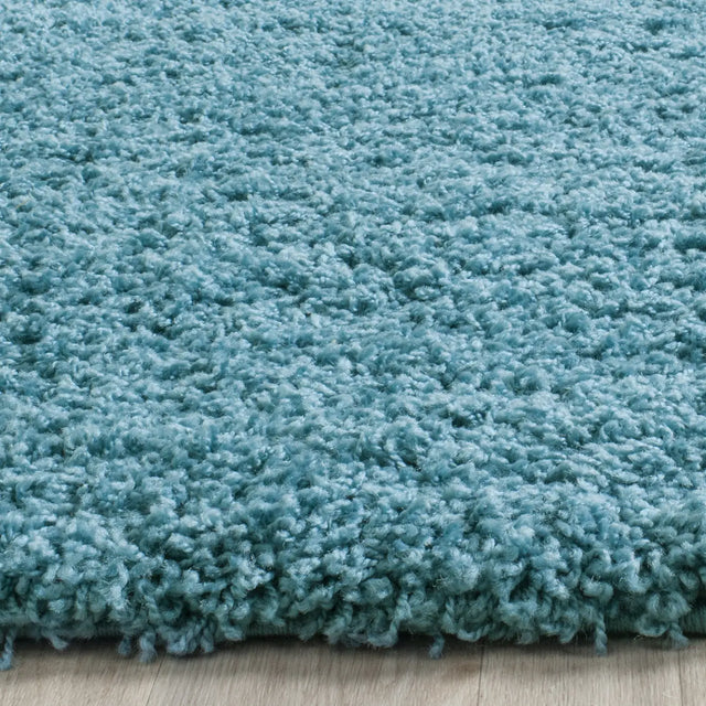 Safavieh Sgl-Laguna Shag 4'-0" x 6'-0" Rug in Turquoise