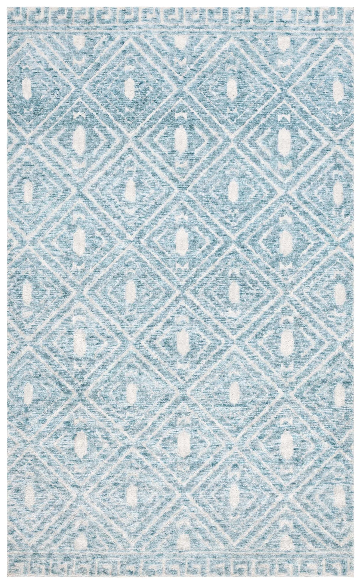 Safavieh Audrey 4'-0" x 6'-0" Rug in Blue / Ivory