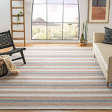 Safavieh Montauk 6'-0" x 9'-0" Rug in Red / Beige