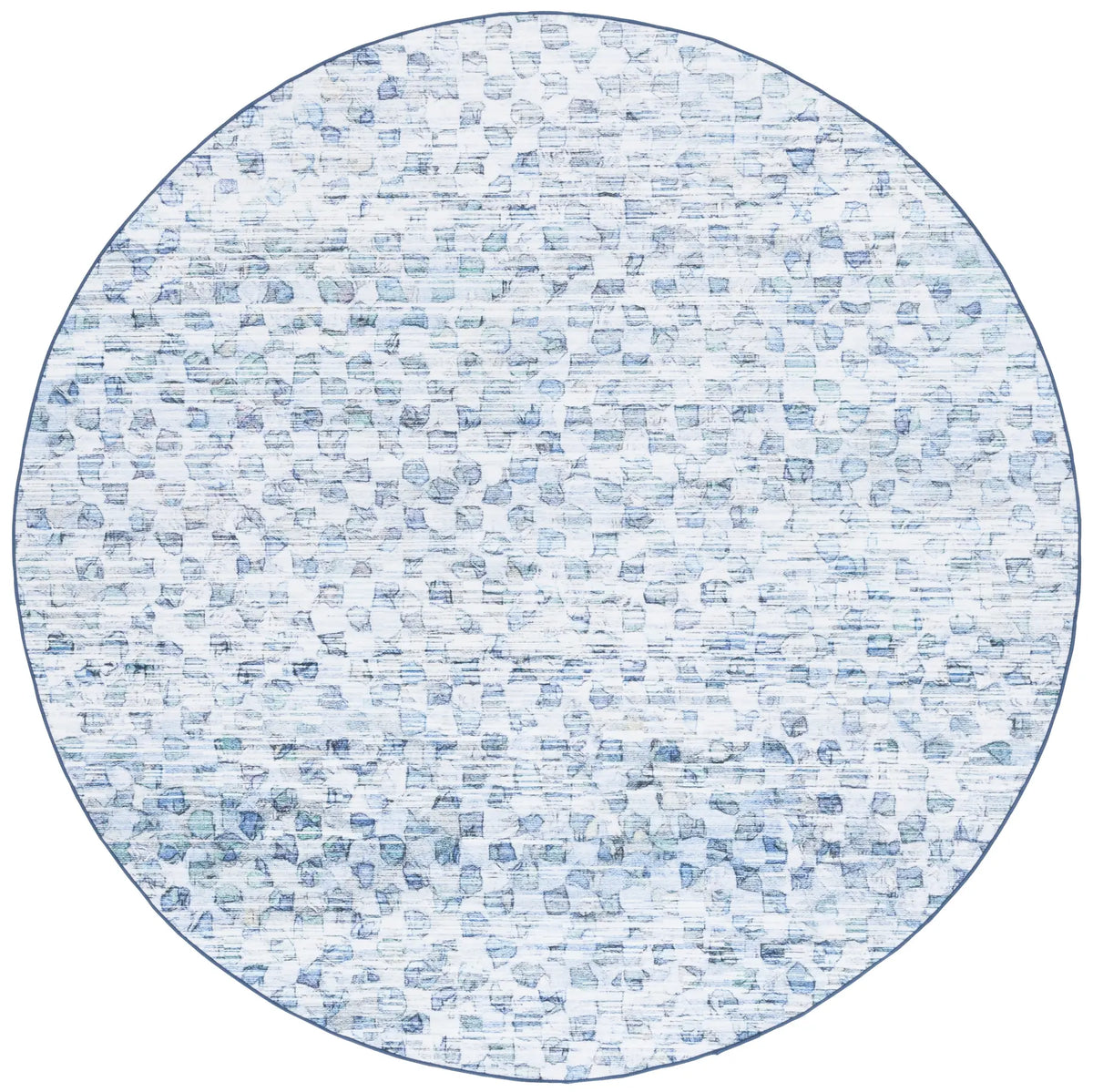 Safavieh Malibu 6'-0" x 6'-0" Rug in Grey / Aqua