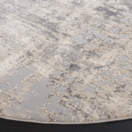 Safavieh Continental 6'-7" x 6'-7" Rug in Light Beige / Dark Grey