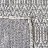 Safavieh Martha Stewart 5'-0" x 7'-0" Rug in Anthracite / Light Grey