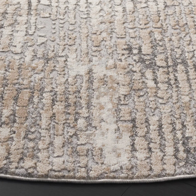 Safavieh Hanna 6'-7" x 6'-7" Rug in Grey / Dark Grey