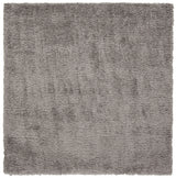 Safavieh Madrid Shag 200 6'-7" x 6'-7" Rug in Charcoal