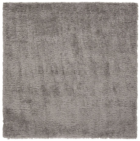 Safavieh Madrid Shag 200 6'-7" x 6'-7" Rug in Charcoal