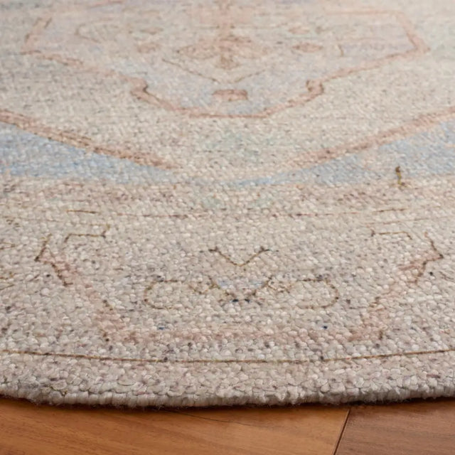 Safavieh Restoration Vintage 6'-0" x 6'-0" Rug in Beige / Ivory