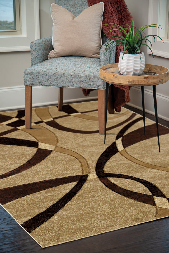 United Weavers Contours La Chic Chocolate (510-21351) Rugs