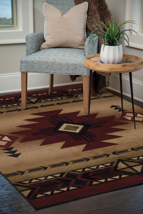 United Weavers Contours Flagstaff Burgundy (510-27034) Rugs