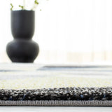 Safavieh Porcello 4'-0" x 6'-0" Rug in Grey / Blue