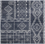 Safavieh Adirondack 6'-0" x 6'-0" Rug in Navy / Silver