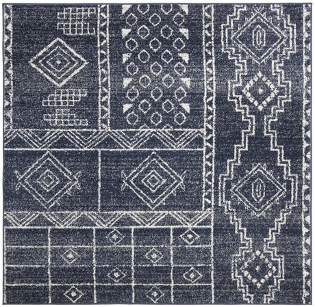 Safavieh Adirondack 6'-0" x 6'-0" Rug in Navy / Silver