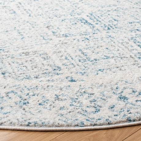 Safavieh Tulum 5'-0" x 5'-0" Rug in Ivory / Turquoise